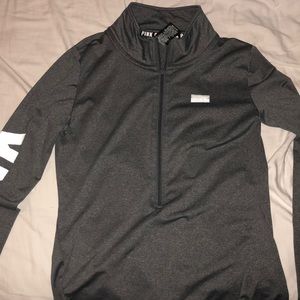 PINk half-zip pullover